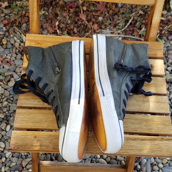 John Varvatos/Converse Hi-Top W/ Zipper Size 9 - Picture 15 of 15